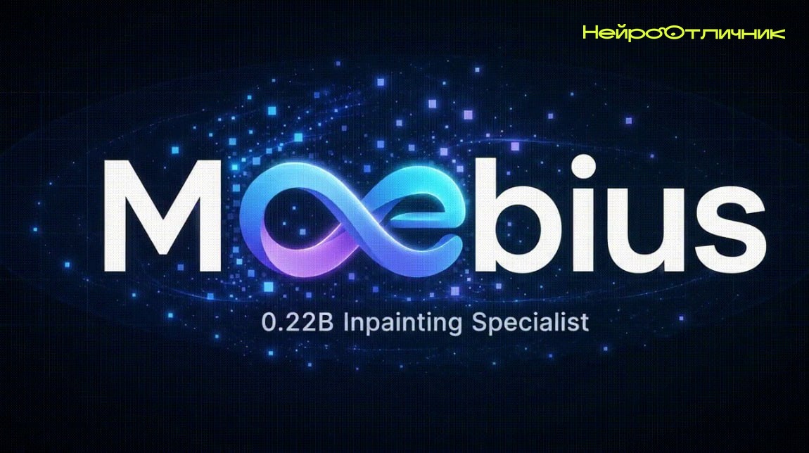 Moebius: компактная модель для инпейнтинга, которая удивляет скоростью
