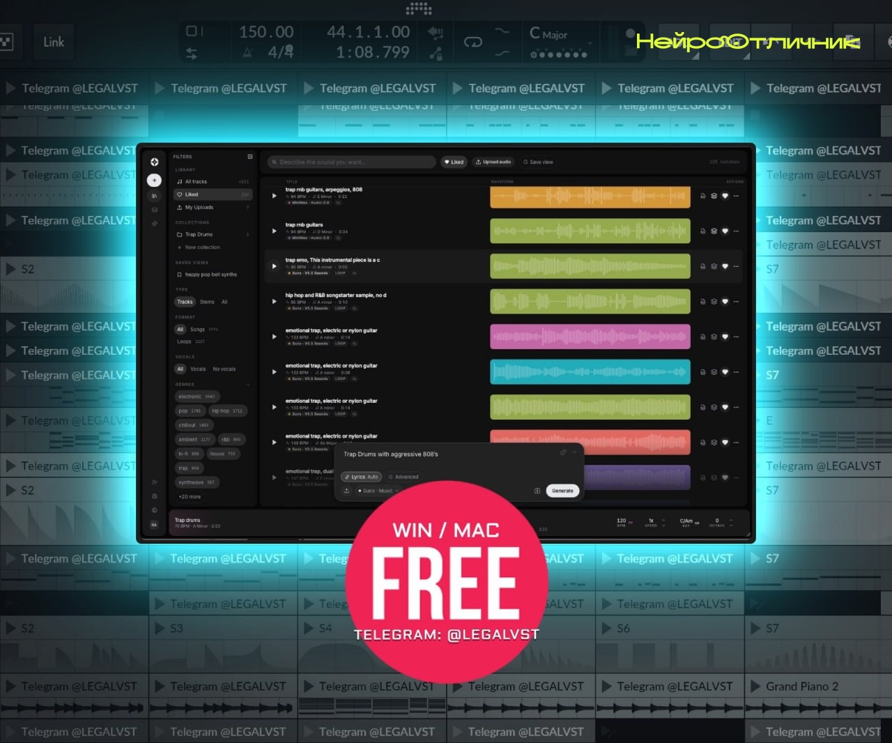 Nova AI: Музыкальная революция от SoundHear Inc.